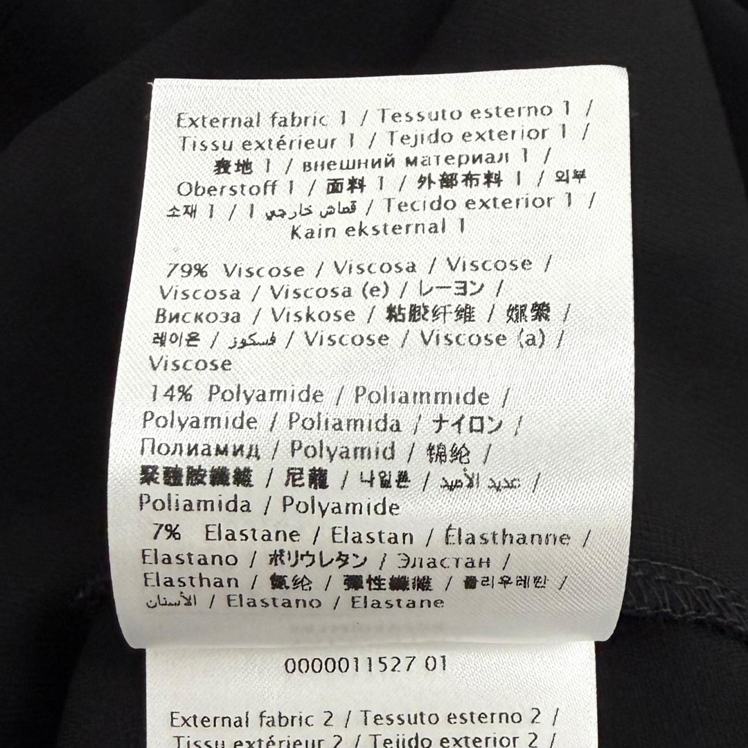 Great VALENTINO one piece black Rayon Women S XB3MJ03V724