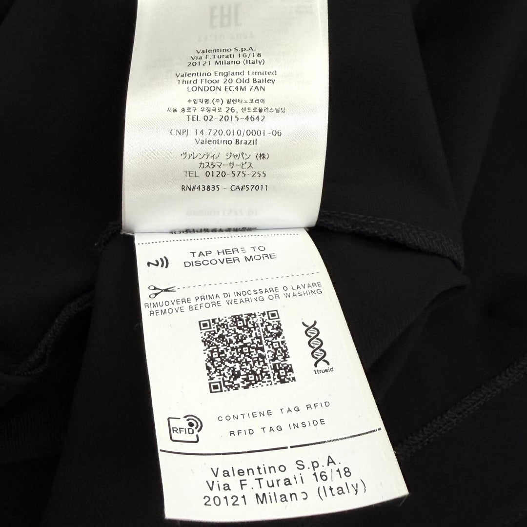 Great VALENTINO one piece black Rayon Women S XB3MJ03V724
