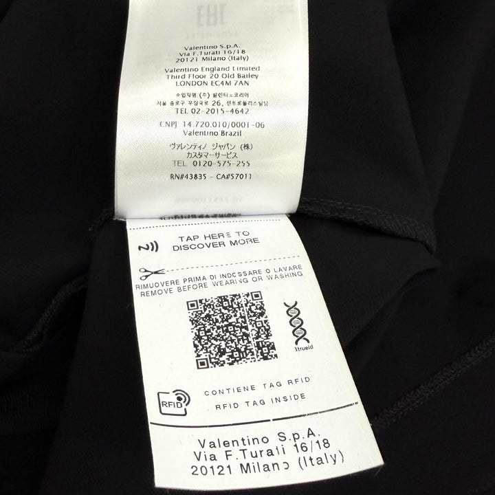 Great VALENTINO one piece black Rayon Women S XB3MJ03V724
