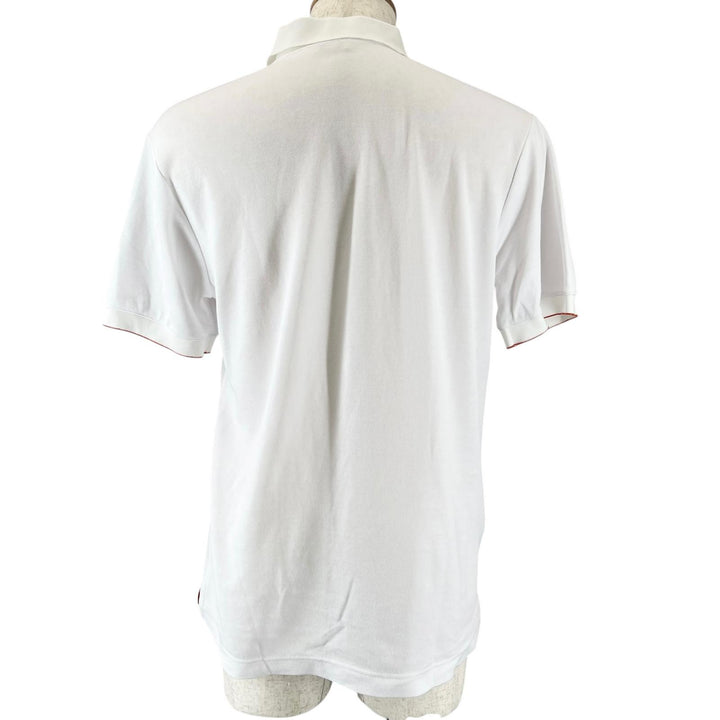 Excellent HERMES Short sleeve polo shirt Double Jeu Serie button L H800271E