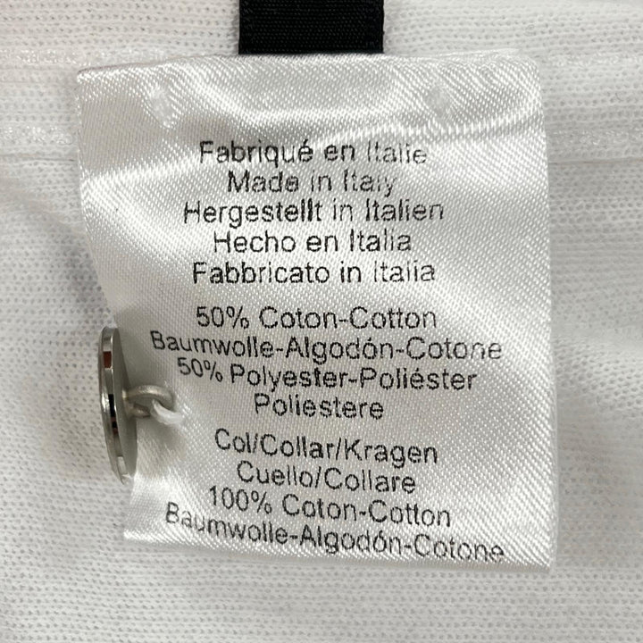 Excellent HERMES Short sleeve polo shirt Double Jeu Serie button L H800271E