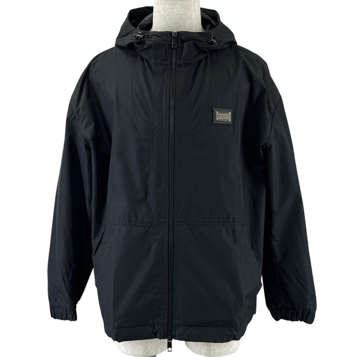 Great DOLCE&GABBANA mountain hoodie With logo black mens S G9ABQTHUMEXN0000