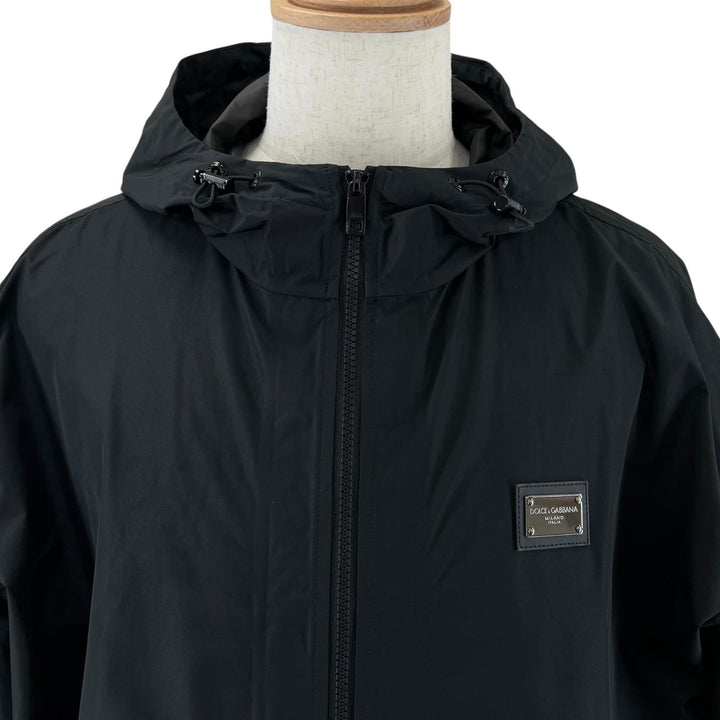 Great DOLCE&GABBANA mountain hoodie With logo black mens S G9ABQTHUMEXN0000