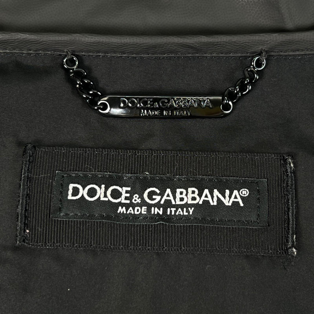 Great DOLCE&GABBANA mountain hoodie With logo black mens S G9ABQTHUMEXN0000