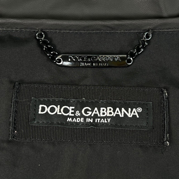 Great DOLCE&GABBANA mountain hoodie With logo black mens S G9ABQTHUMEXN0000