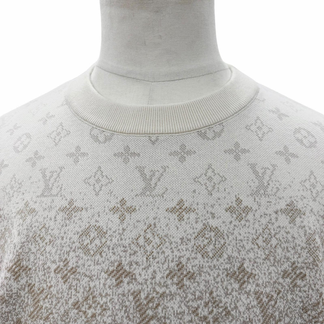 Pristine LOUIS VUITTON sweat beige cotton mens L