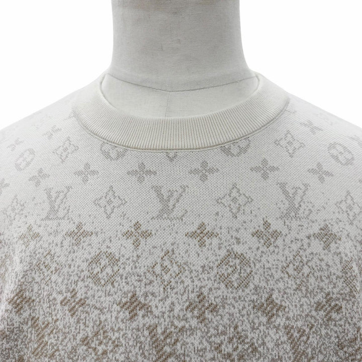 Pristine LOUIS VUITTON sweat beige cotton mens L