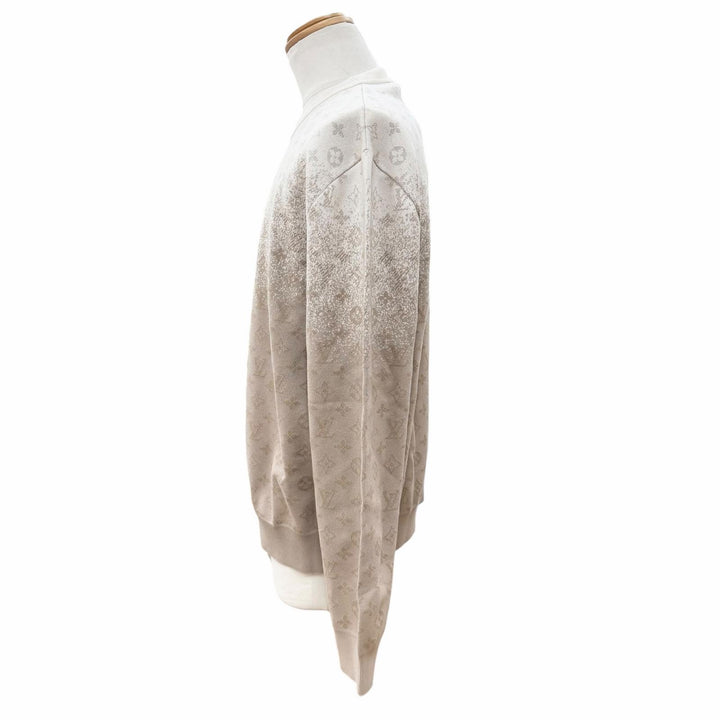 Pristine LOUIS VUITTON sweat beige cotton mens L