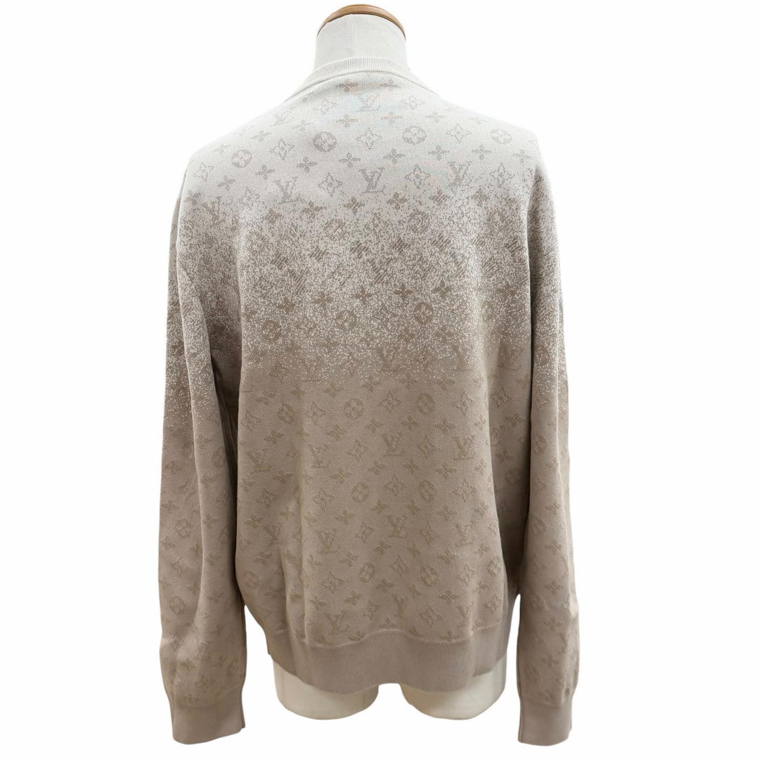 Pristine LOUIS VUITTON sweat beige cotton mens L