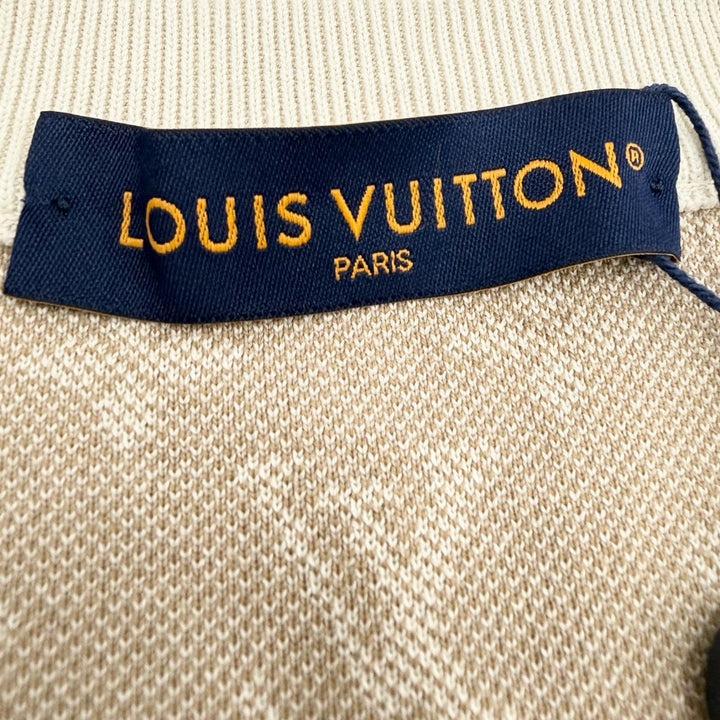 Pristine LOUIS VUITTON sweat beige cotton mens L