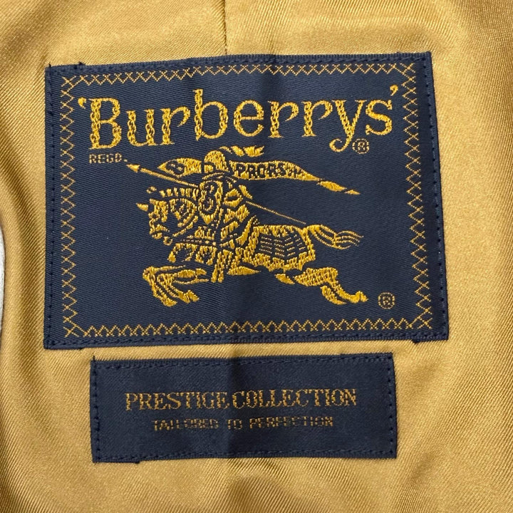 Excellent Burberrys coat Nova Check Pattern with Cashmere Liner iridescent