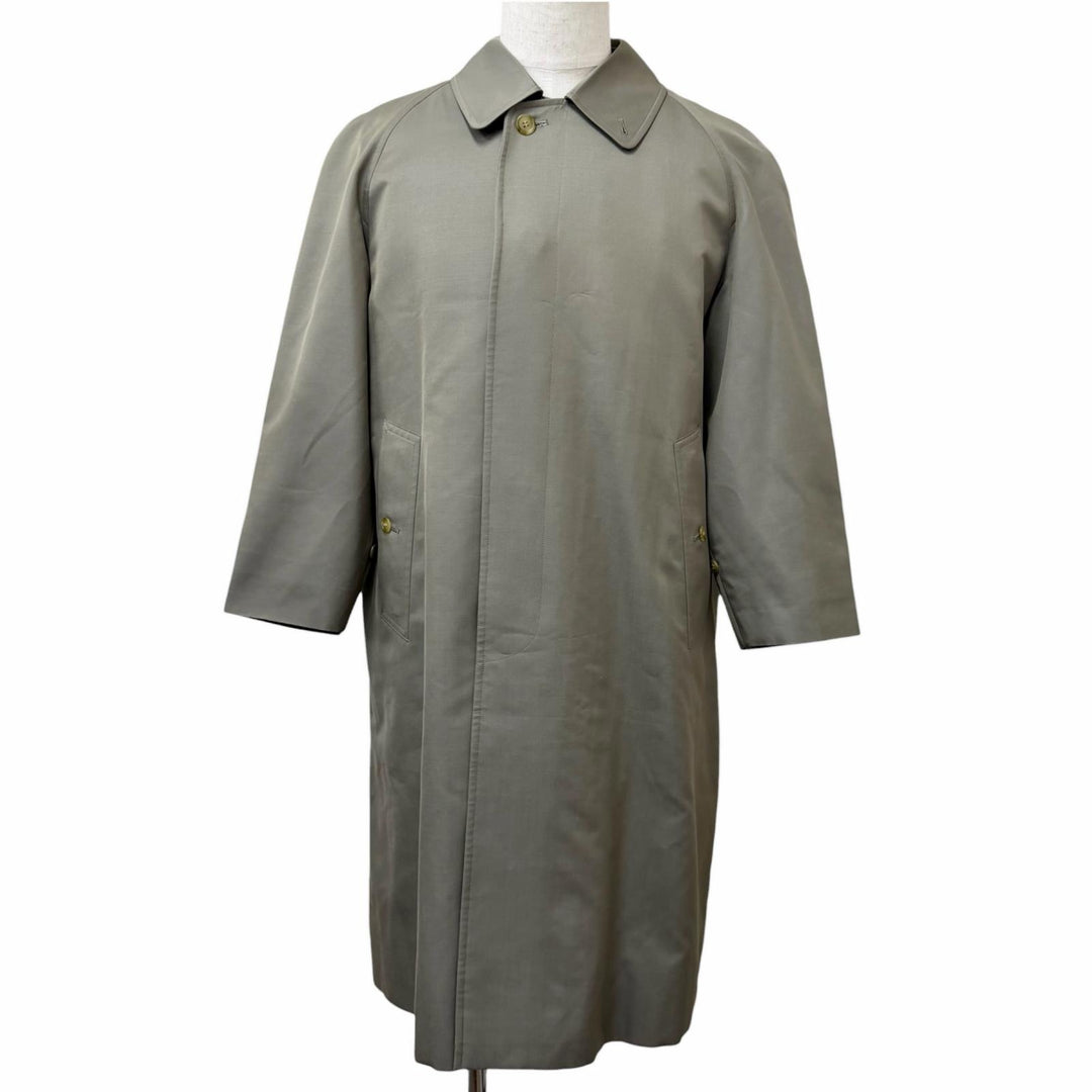 Excellent Burberrys coat Nova Check Pattern with Cashmere Liner iridescent