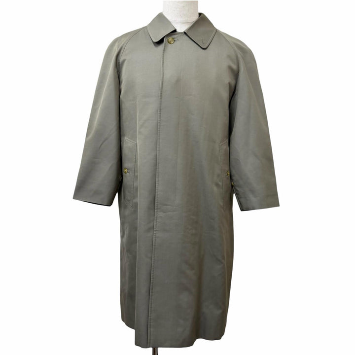 Excellent Burberrys coat Nova Check Pattern with Cashmere Liner iridescent