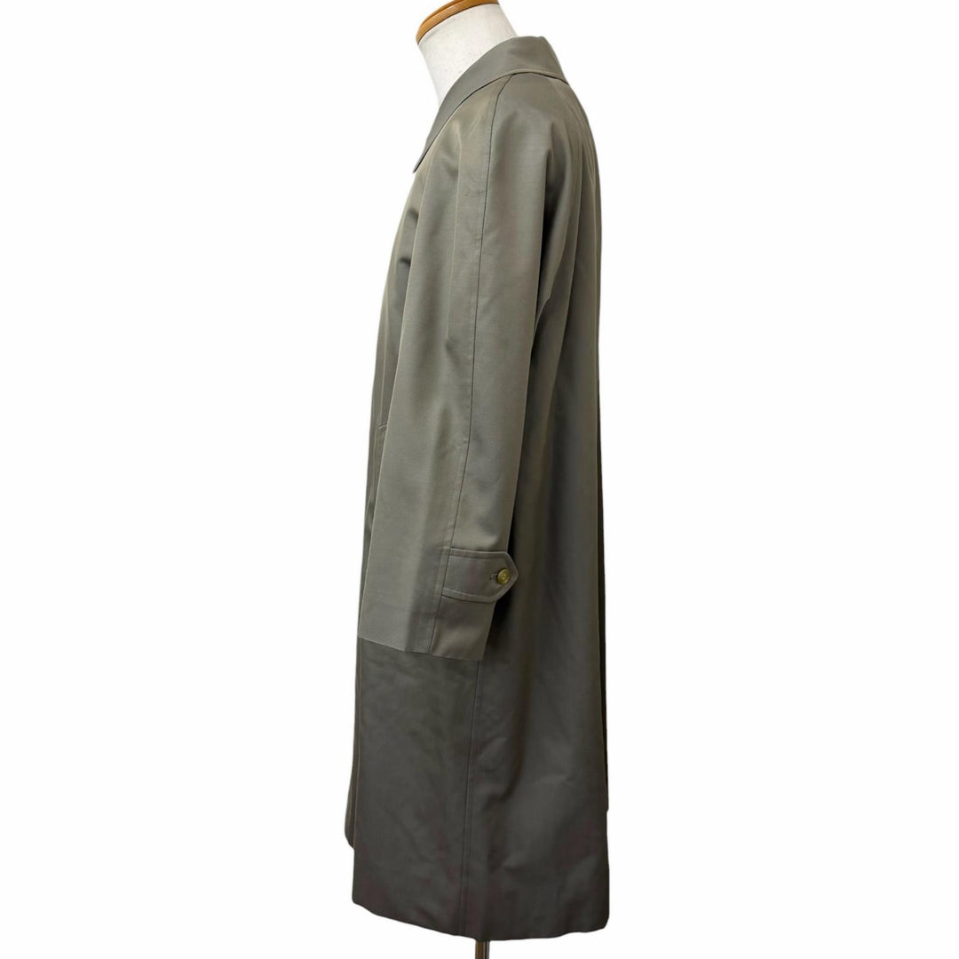 Excellent Burberrys coat Nova Check Pattern with Cashmere Liner iridescent