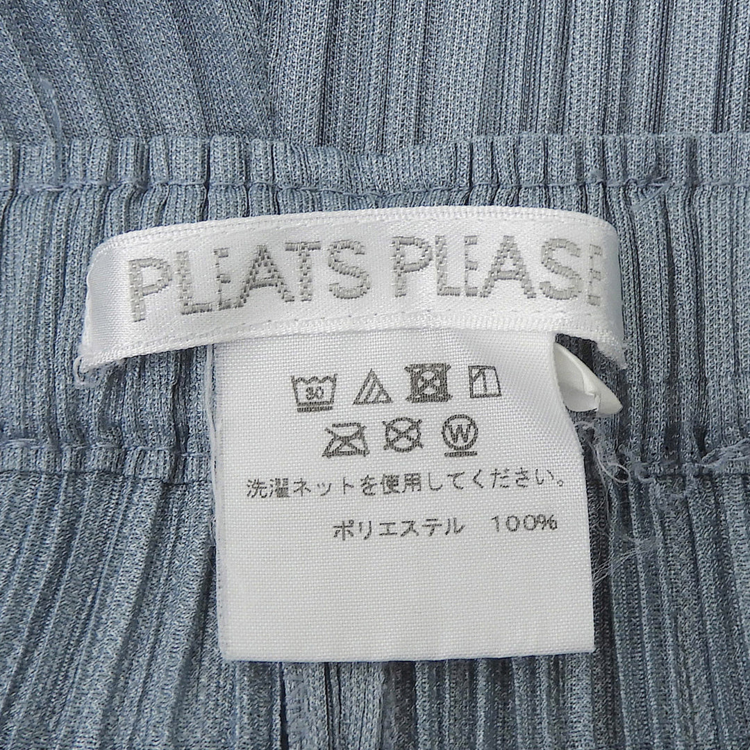 Great PLEATS PLEASE Pants blue polyester Women 2 PP83-JF423