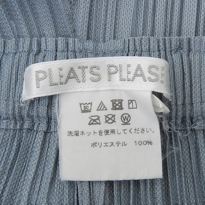 Great PLEATS PLEASE Pants blue polyester Women 2 PP83-JF423