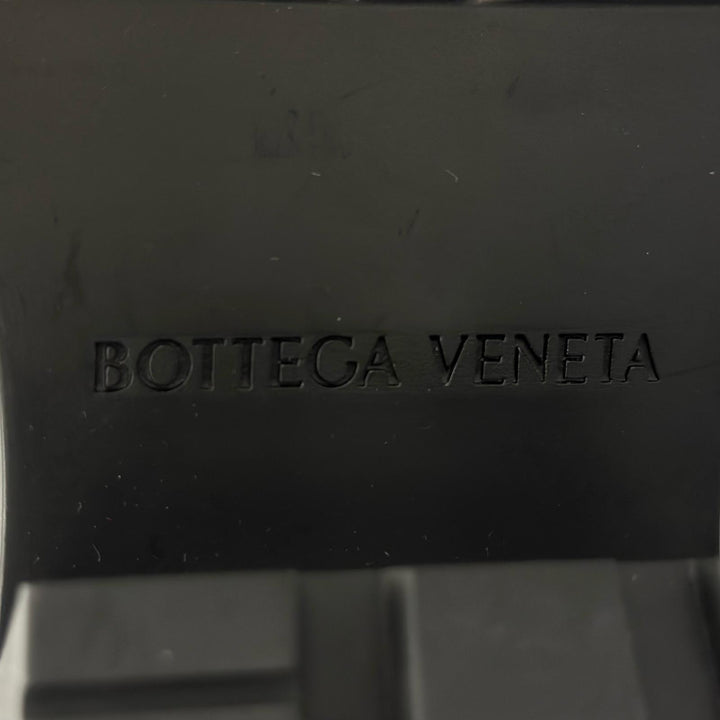 Great BOTTEGAVENETA Knee-high boots Lug sole side gore lug boots black 36