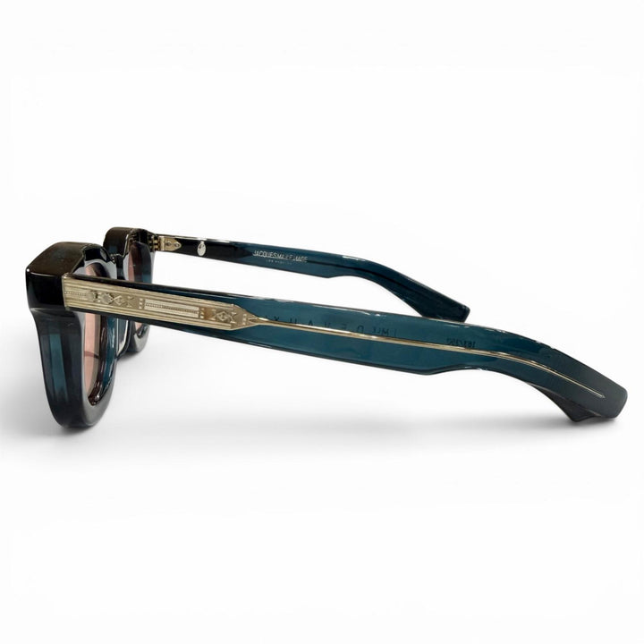 Great JACQUESMARIEMAGE sunglasses DEVAUX INDIGO WF Clear blue ー mens JMMDU-9F