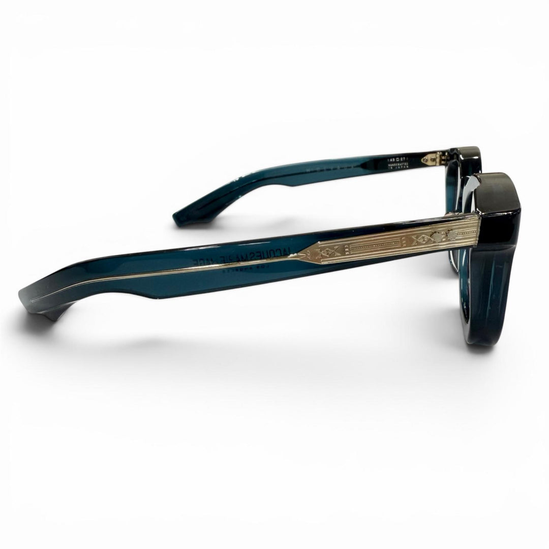 Great JACQUESMARIEMAGE sunglasses DEVAUX INDIGO WF Clear blue ー mens JMMDU-9F