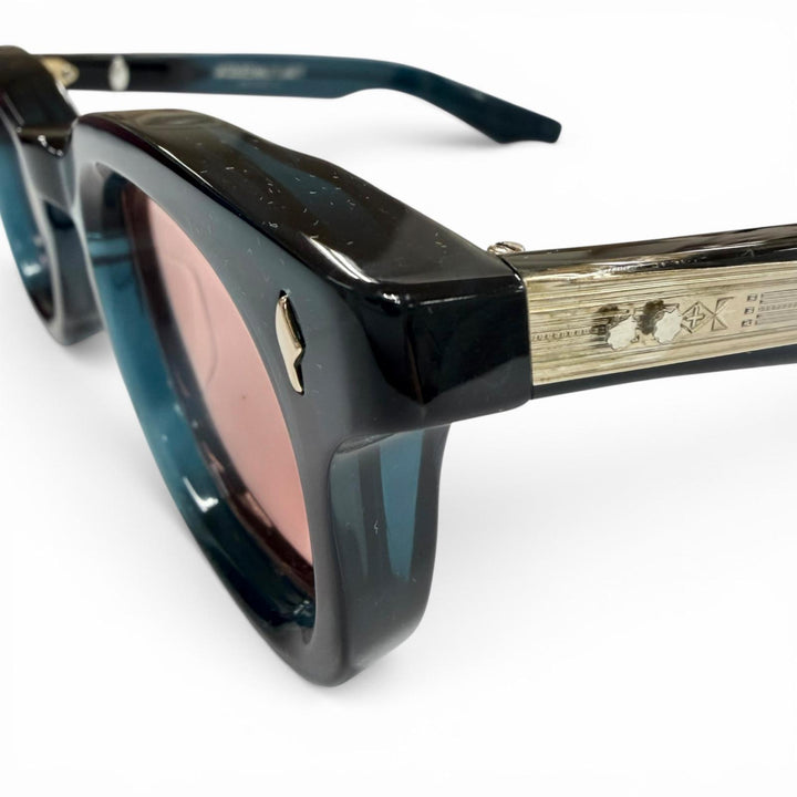 Great JACQUESMARIEMAGE sunglasses DEVAUX INDIGO WF Clear blue ー mens JMMDU-9F