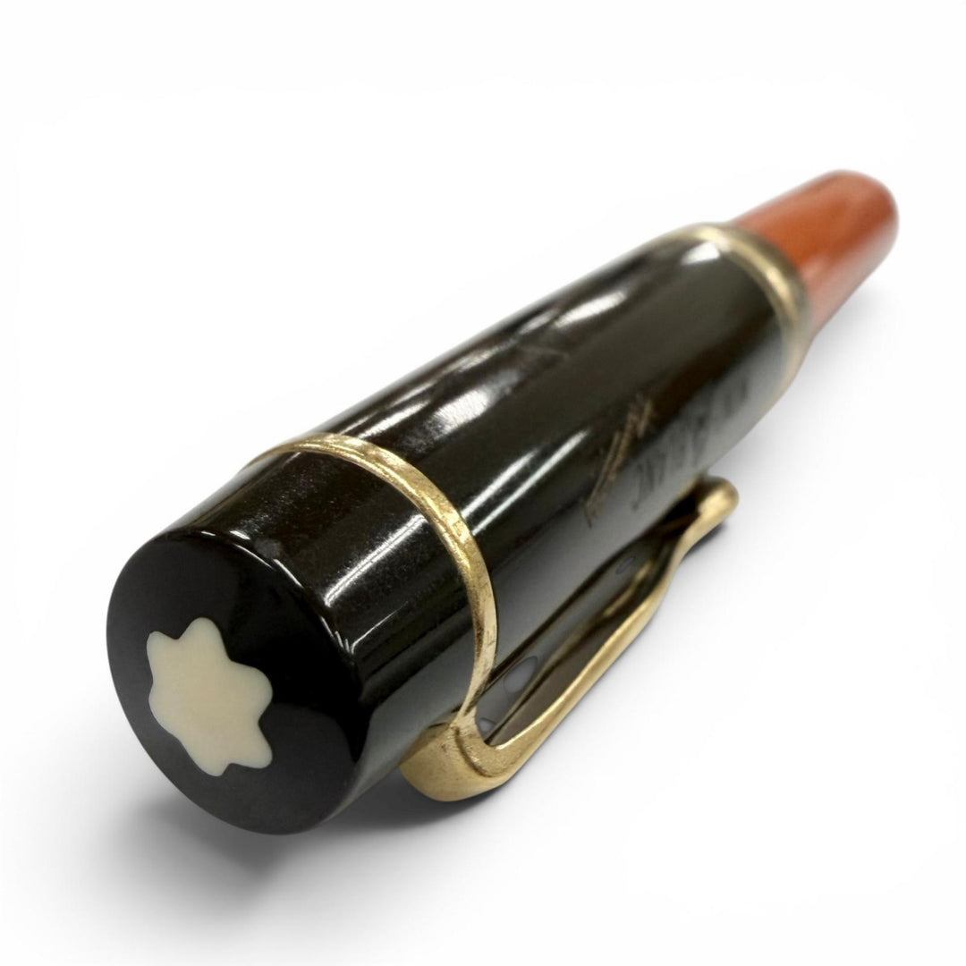 Very Good MONTBLANC Ballpoint pen Author Series 1992: Hemingway black mens