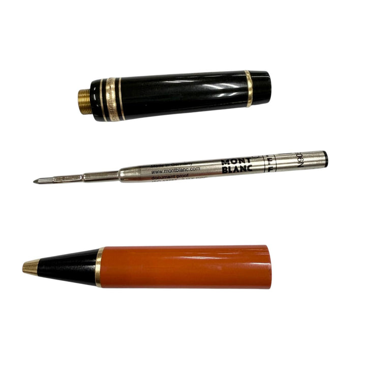 Very Good MONTBLANC Ballpoint pen Author Series 1992: Hemingway black mens