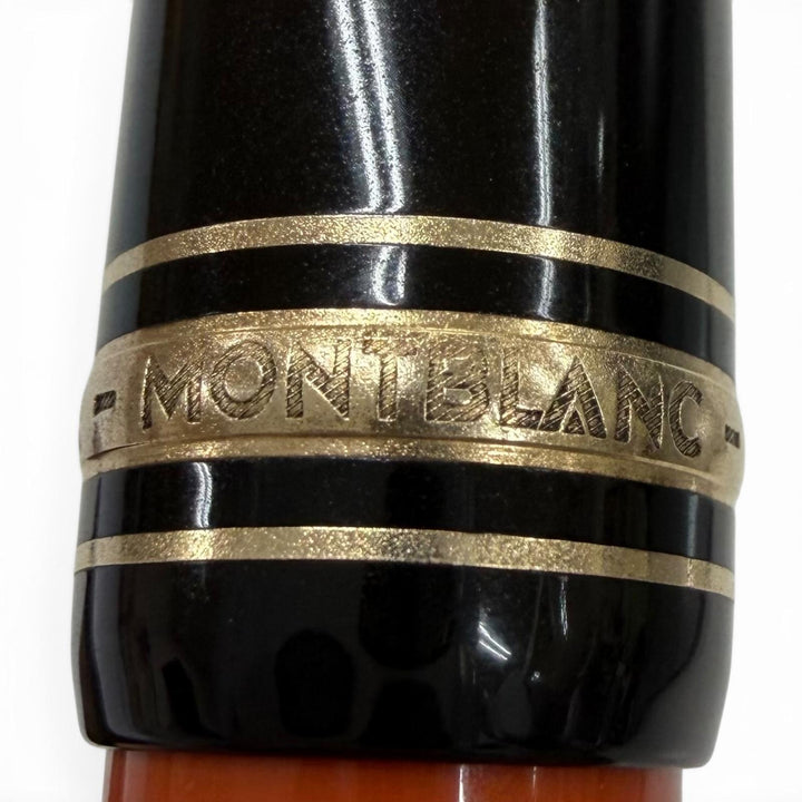 Very Good MONTBLANC Ballpoint pen Author Series 1992: Hemingway black mens