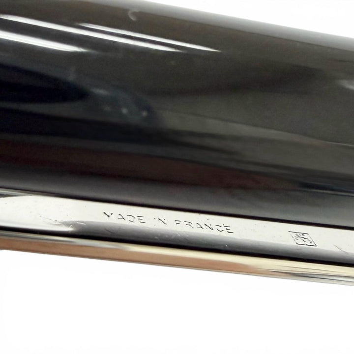 Excellent Cartier Ballpoint pen Santos de Cartier Twist Type black lacquer mens