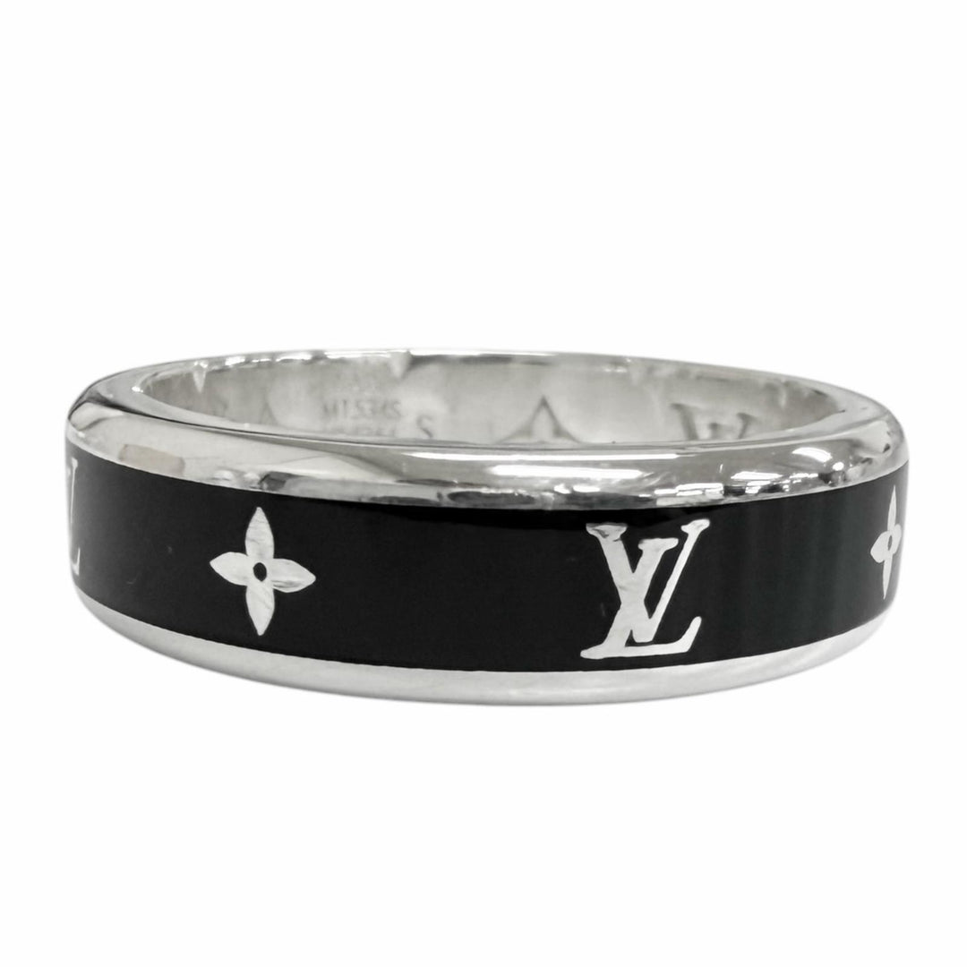 Excellent LOUIS VUITTON Ring LV Spike Silver AG925 mens S M1534S