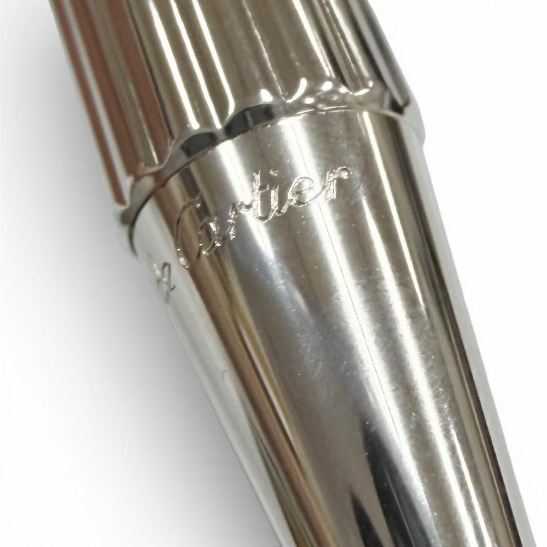 Excellent Cartier Ballpoint pen Must de Cartier Silver mens