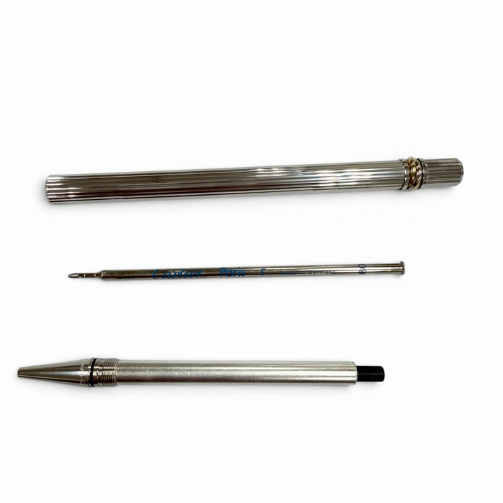 Excellent Cartier Ballpoint pen Must de Cartier Silver mens