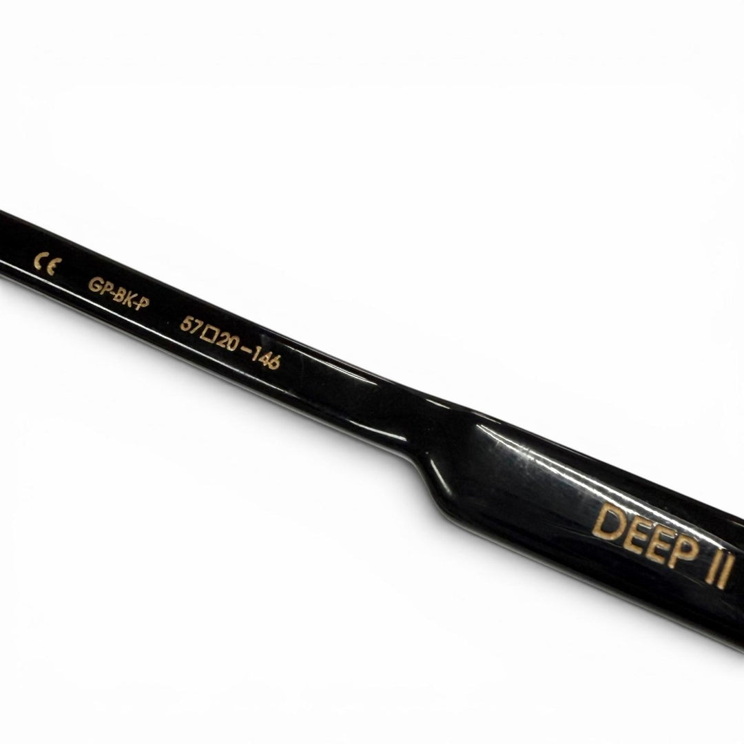 Great CHROME HEARTS sunglasses DEEP II black mens
