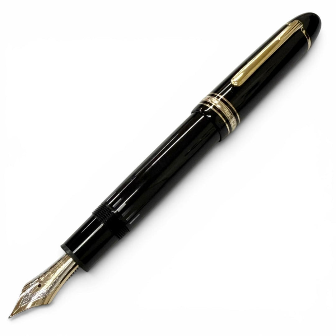 Excellent MONTBLANC fountain pen Meisterstück 149 black 14C mens
