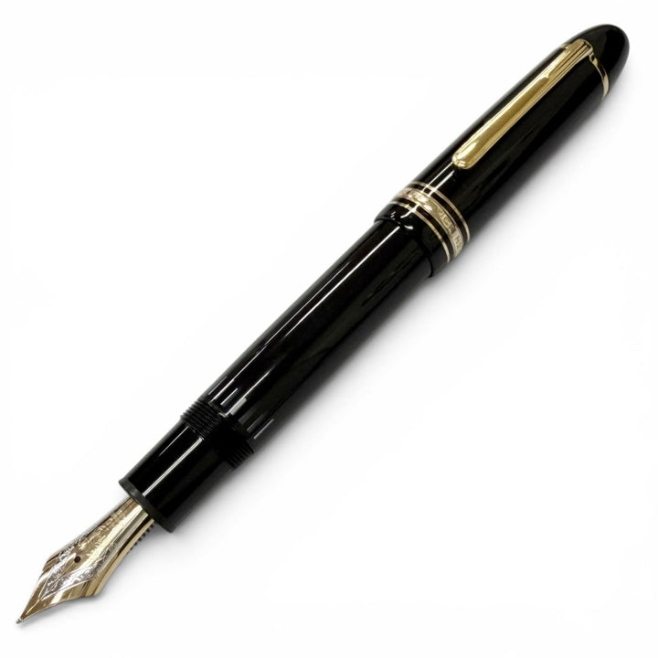 Excellent MONTBLANC fountain pen Meisterstück 149 black 14C mens