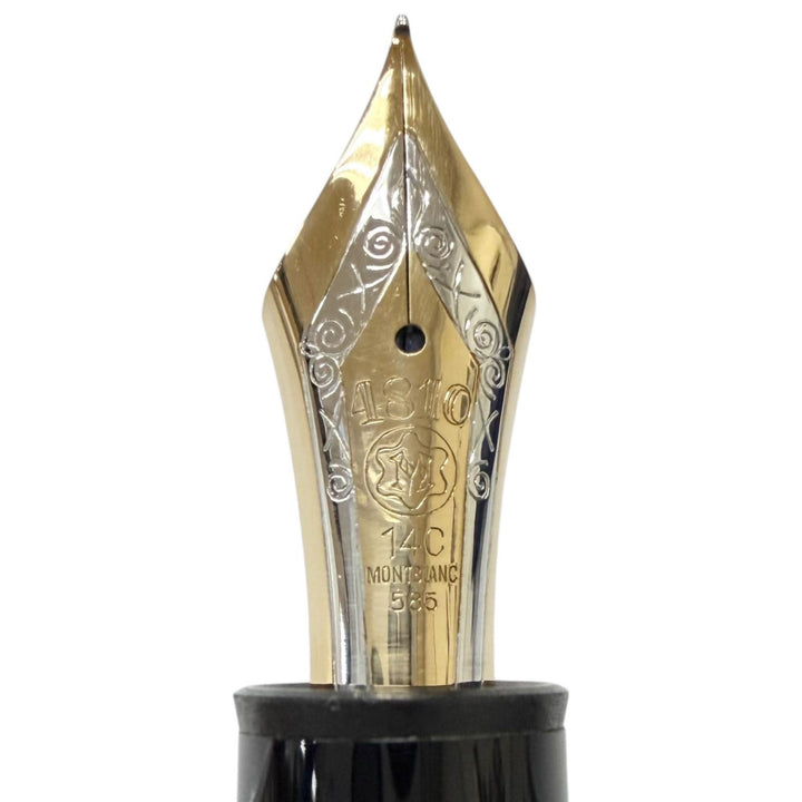 Excellent MONTBLANC fountain pen Meisterstück 149 black 14C mens