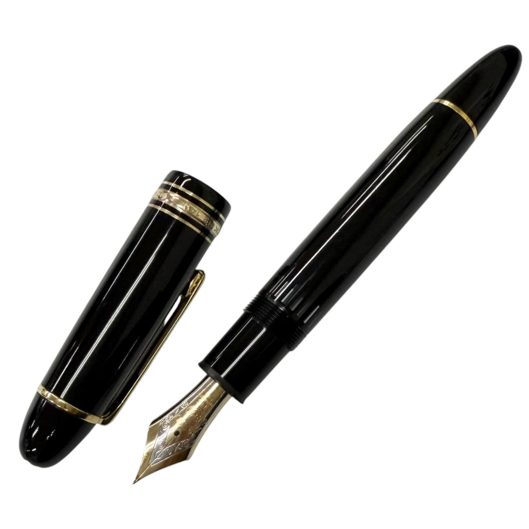 Excellent MONTBLANC fountain pen Meisterstück 149 black 14C mens