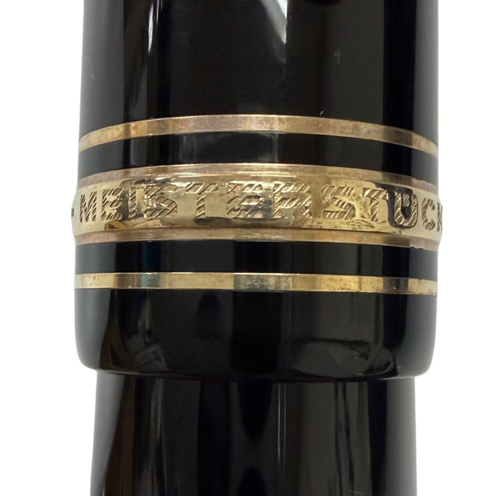Excellent MONTBLANC fountain pen Meisterstück 149 black 14C mens