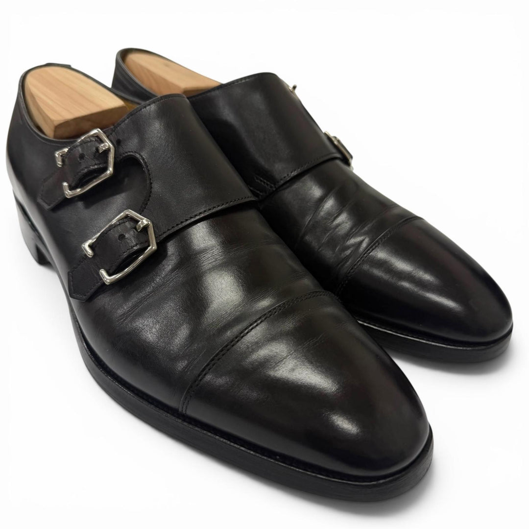 Discounted Very Good John Lobb Dress shoes CAMORNE II Double monk strap cap toe