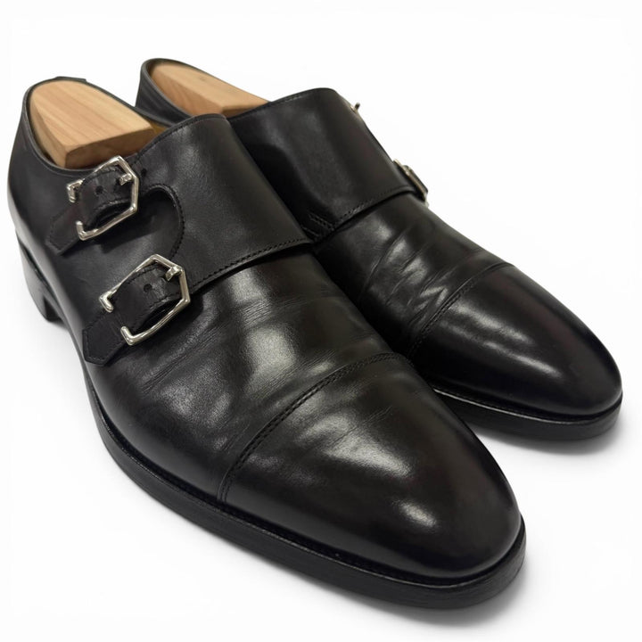 Discounted Very Good John Lobb Dress shoes CAMORNE II Double monk strap cap toe