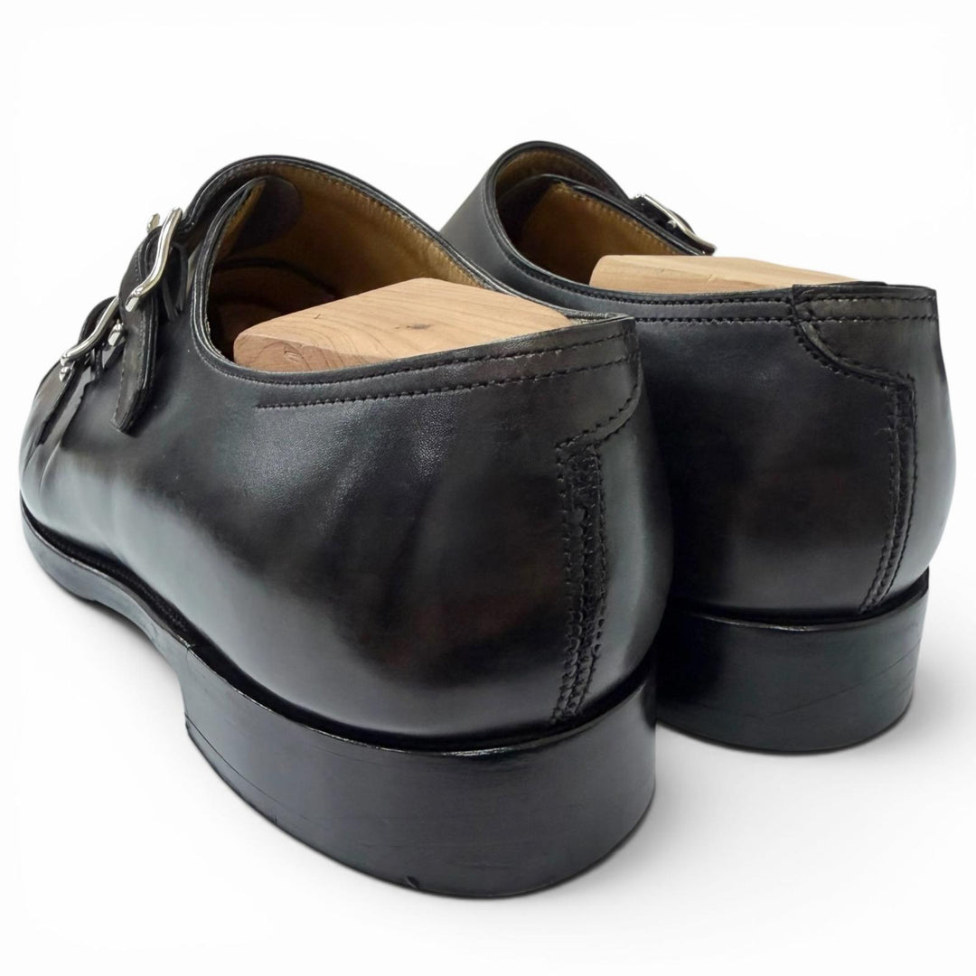 Discounted Very Good John Lobb Dress shoes CAMORNE II Double monk strap cap toe
