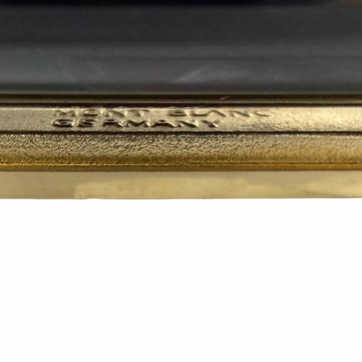 Excellent MONTBLANC fountain pen Noblesse Cap type black 18K mens