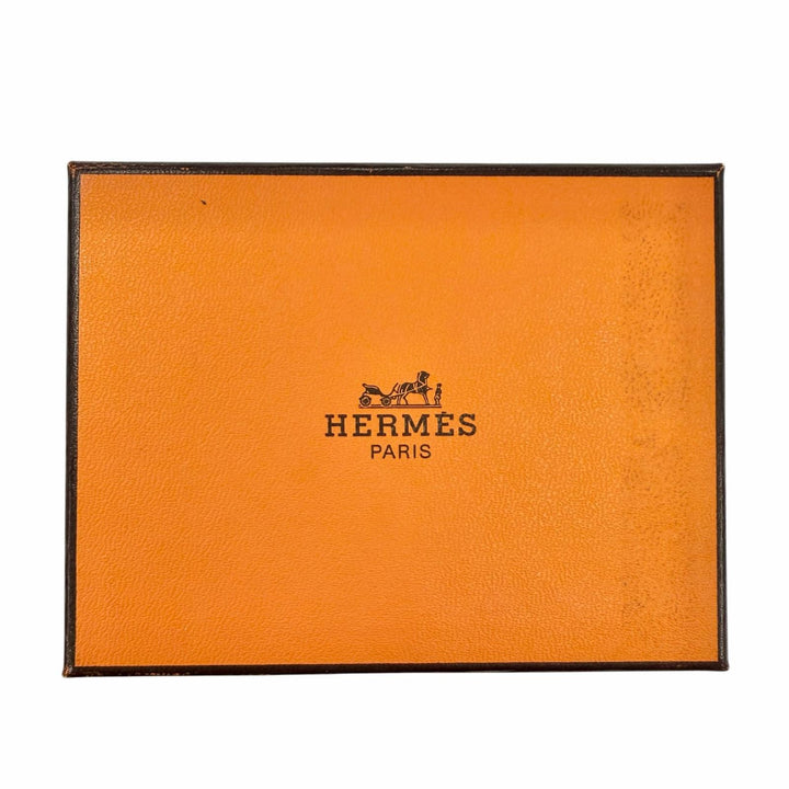 Great HERMES Necklace Margiela-era Clochette black leather Women