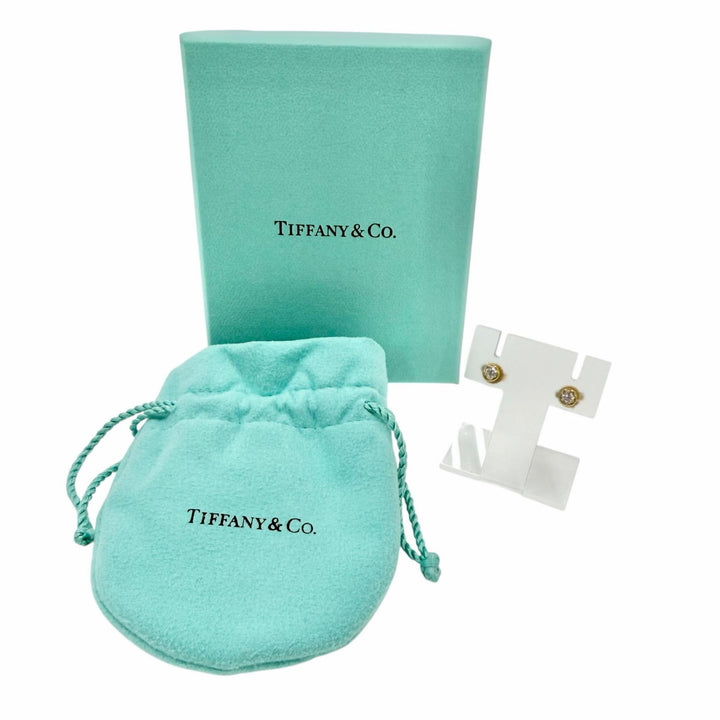Great TIFFANY&Co. Pierce Yellow Gold Women