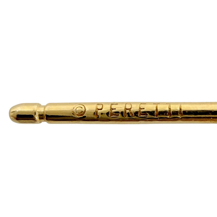 Great TIFFANY&Co. Pierce Yellow Gold Women