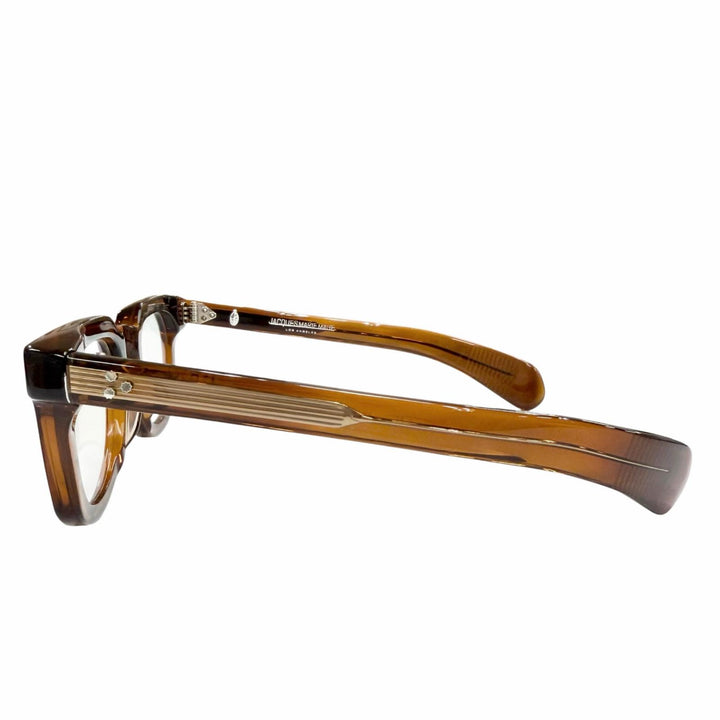 Great JACQUESMARIEMAGE Glasses VENDOME Clear brown mens JMMVE1D