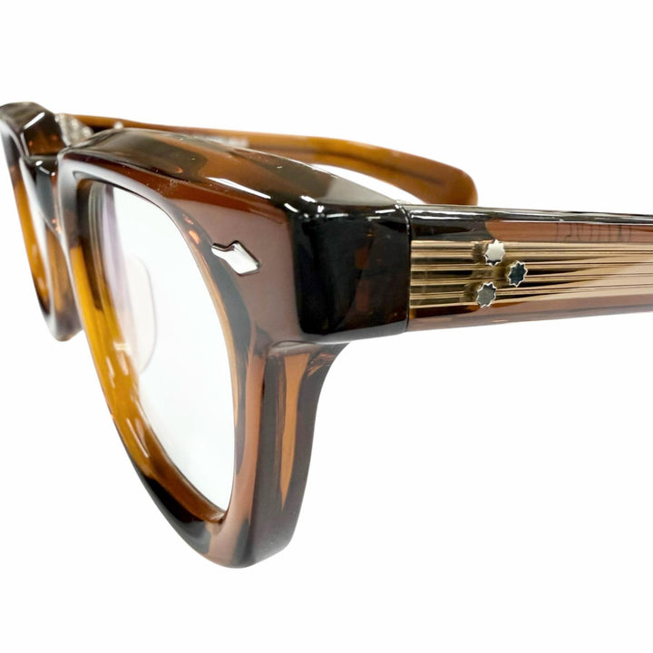 Great JACQUESMARIEMAGE Glasses VENDOME Clear brown mens JMMVE1D