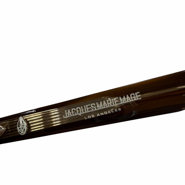 Excellent JACQUESMARIEMAGE Glasses ZEPHIRIN 47 Hazel Clear brown JMMZPX18N