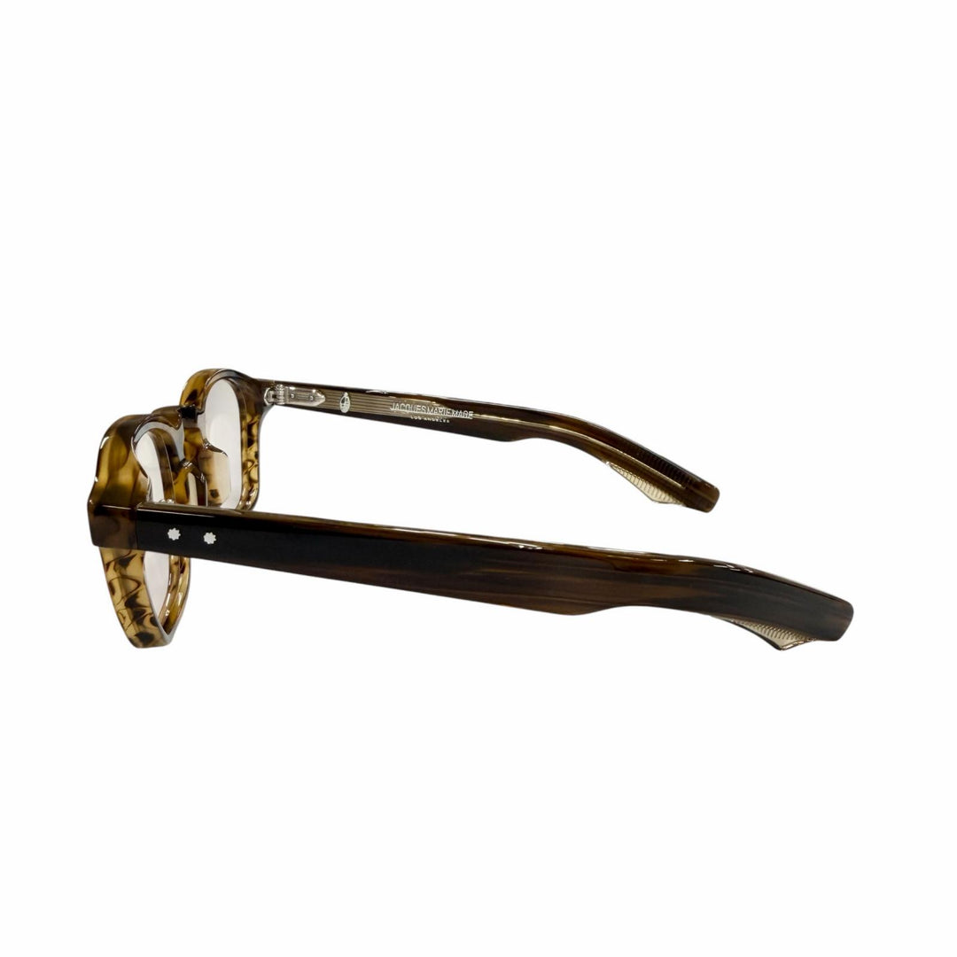 Excellent JACQUESMARIEMAGE Glasses ZEPHIRIN 47 Hazel Clear brown JMMZPX18N
