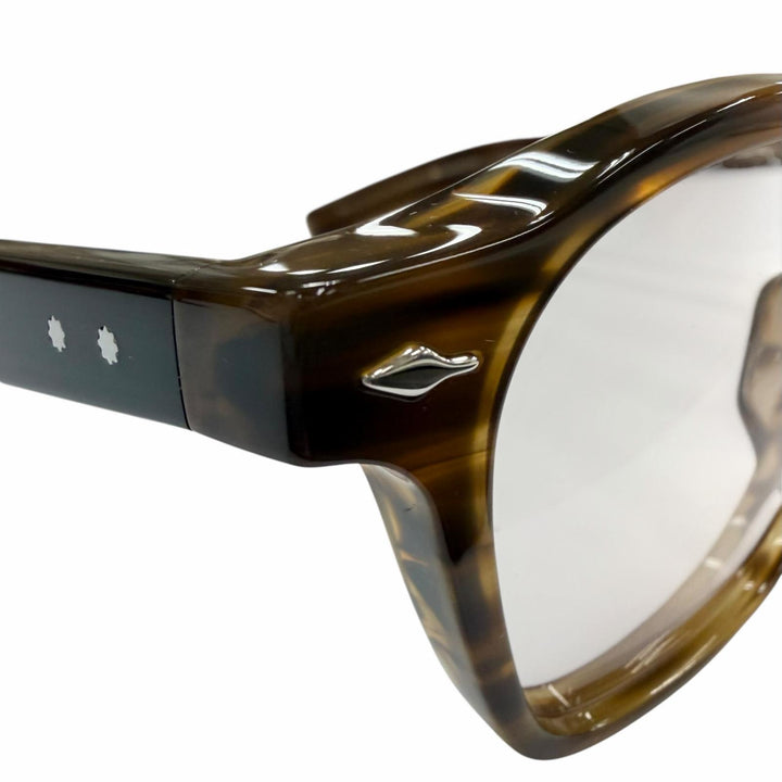 Excellent JACQUESMARIEMAGE Glasses ZEPHIRIN 47 Hazel Clear brown JMMZPX18N