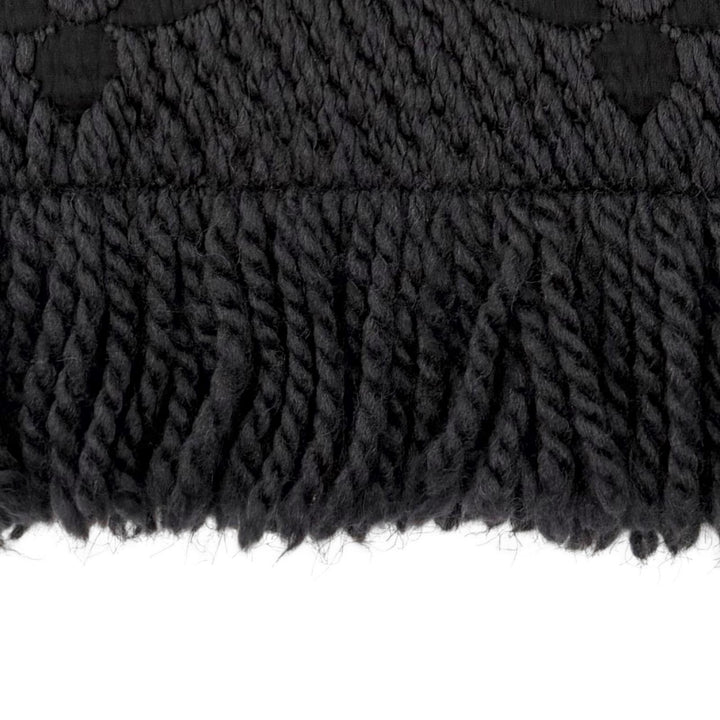 Great LOUIS VUITTON Scarf Escalp Logo Mania Monogrammed with fringe wool 402336